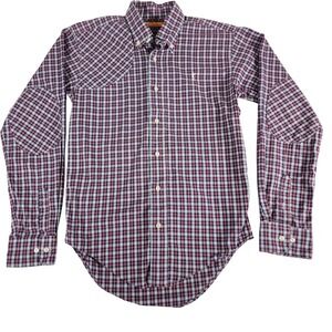 Ball and Buck‎ Mens Plaid Hunters Button Down Shirt Long Sleeve Size XS